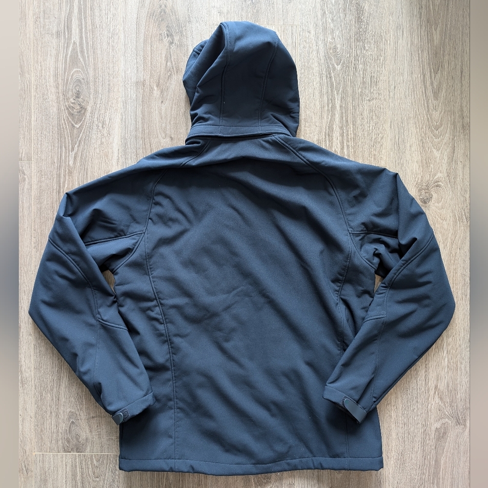Men's Blue Softshell Jacket - Picture 4 of 11